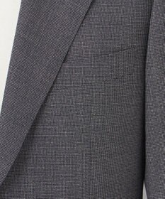 GOTAIRIKU 【御幸毛織】 WOOL×SOLOTEX ストレッチスーツ（平織/グレー）