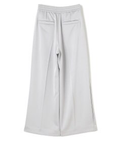 uncrave シャイニーダブルサテン ワイドパンツ