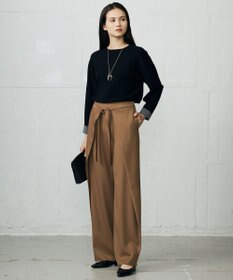 自由区 L 【カタログ掲載】レーヨンストレッチベーシックシルエット ニット