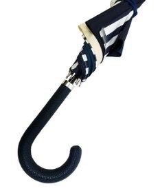 +RING レディース向け プラスリング 長傘60cm NVY/WHT T1286