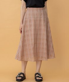 組曲 S ラメシアーチェック スカート