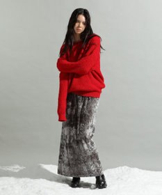 CRAFT STANDARD BOUTIQUE ネップヘンリーネックニットプルオーバー