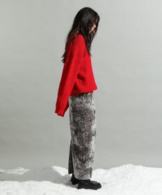 CRAFT STANDARD BOUTIQUE ネップヘンリーネックニットプルオーバー