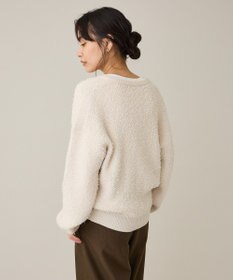 CRAFT STANDARD BOUTIQUE ネップヘンリーネックニットプルオーバー