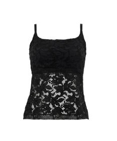 BRADELIS New York 【BRADELIS New York】レーシィブラキャミ26S1 カップ付き ブラトップ 補正下着 ノンワイヤー