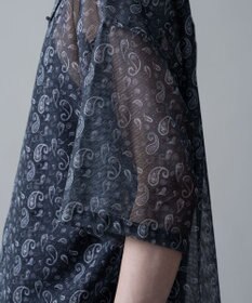 WEGO メッシュパターンオープンカラーシャツ（SS）