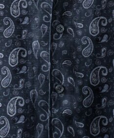 WEGO メッシュパターンオープンカラーシャツ（SS）