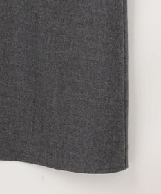 自由区 ウールジョーゼットシャツ ワンピース