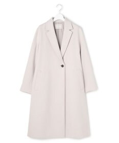 ICB L ウールカシミヤメルトン チェスターコート