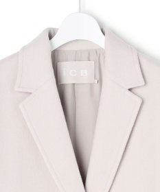 ICB L ウールカシミヤメルトン チェスターコート