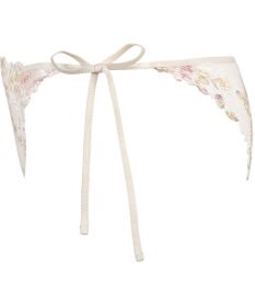 WACOAL Ｔバック ショーツ 【リボンブラ 脇すっきり】 BRB433とペア はきこみ丈あさめ バックのかぶりが広め ソング レディース PRA433 /ワコール