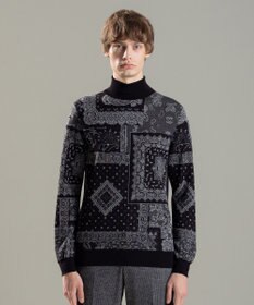 JOSEPH HOMME コラージュジャガード　タートルネック