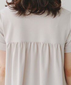 Tiaclasse 【UVカット・吸水速乾】 “きれい見え” バックフレアチュニック