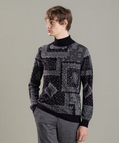 JOSEPH HOMME コラージュジャガード　タートルネック