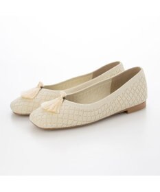 ing <ing>【サステナブル】２WAYスクエアトゥニットパンプス