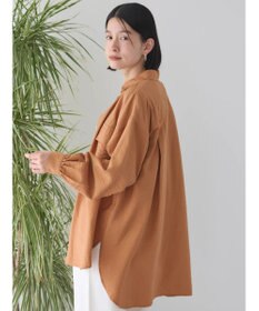 AMERICAN HOLIC 接触冷感Ｗポケット袖タックシャツチュニック