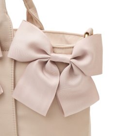 Maison de FLEUR EC限定ボリュームリボン2Wayトートバッグ