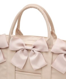 Maison de FLEUR EC限定ボリュームリボン2Wayトートバッグ