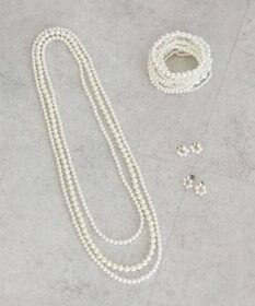 Green Parks ・ＨＡＬＦ　ＴＩＭＥ　淡水パールリングピアス