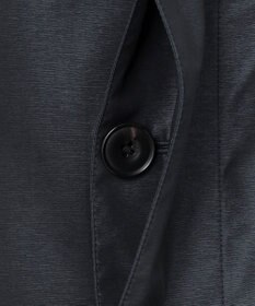 GOTAIRIKU ダウンライナー装着可【半裏仕様でより軽量】メランジシャンブレー ステンカラースプリングコート