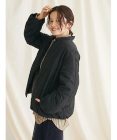 CRAFT STANDARD BOUTIQUE 蓄熱 スクエアキルトブルゾン