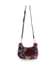 UNBILLION カシュカシュ cachecache / 花柄エコファーチェーンショルダー