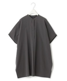 ICB 【洗える】ヴィンテージスパンブロード プルオーバーブラウス