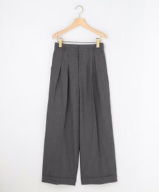 組曲 ウーステッドワイド パンツ