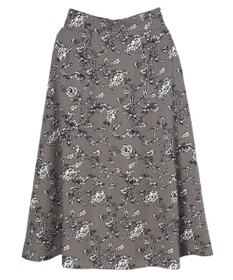 earth music&ecology バックレースアップスカート