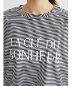 Green Parks 半袖ボーダーロゴＴＥＥ