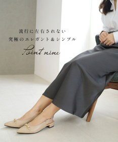 Pointer 日本製 本革ビット付きミュール