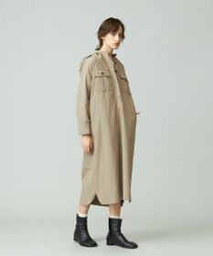 J.PRESS YORK STREET 【WOMEN】ミリタリーシャツワンピース