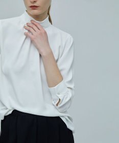 BEIGE， EVA / ハイネックロングスリーブブラウス
