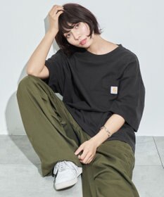 WEGO 【CARHARTT/ユニセックス着用ITEM】CARHARTTワンポイントポケットT(SS)