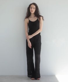 Green Parks ■ＥＳＣＡＲ　２ｗａｙレースセミワイドパンツ