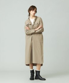 J.PRESS YORK STREET 【WOMEN】ミリタリーシャツワンピース