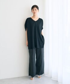 YECCA VECCA サラサライージーワイドパンツ