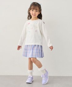 ANY KIDS 【綿100%】リボンアソート 長袖Tシャツ