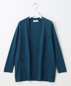 J.PRESS LADIES 【着丈が選べる・洗える】KNIT BASIC ロングカーディガン