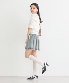 earth music&ecology 透かしニットプルオーバー