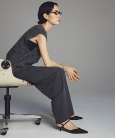 uncrave アルパカファーニット Vネックベスト