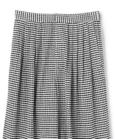 uncrave ギンガムチェック ワイドパンツ