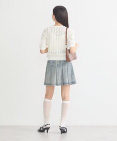 earth music&ecology 透かしニットプルオーバー