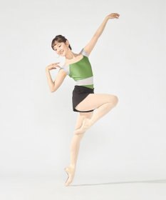 Chacott フレンチスリーブレオタード