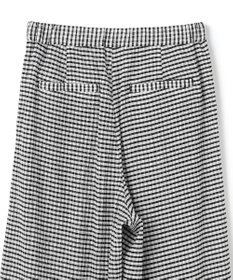 uncrave ギンガムチェック ワイドパンツ