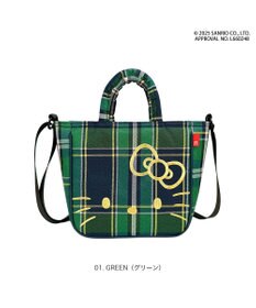 ROOTOTE 8464【サンリオ】IP.べビールー.チェック.ハローキティA