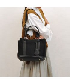 UNBILLION cachecache ショルダー付きパーテーションキャンバストート