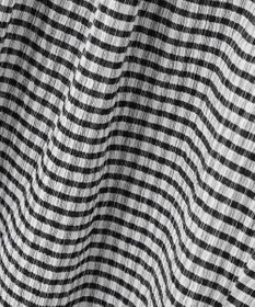 uncrave ギンガムチェック ワイドパンツ