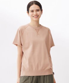 自由区 【洗える】コットンループバックスウェット ニット