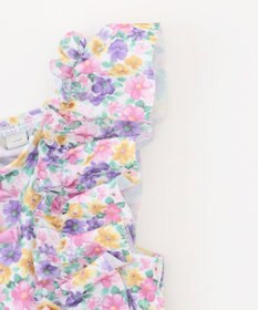 ANY KIDS 小花柄 セパレート水着